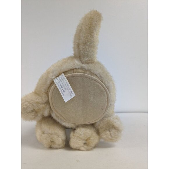 Vintage L T Toys Bulldog Shar Pei Brown Dog Stuffed Animal 10" - Picture 4 of 5